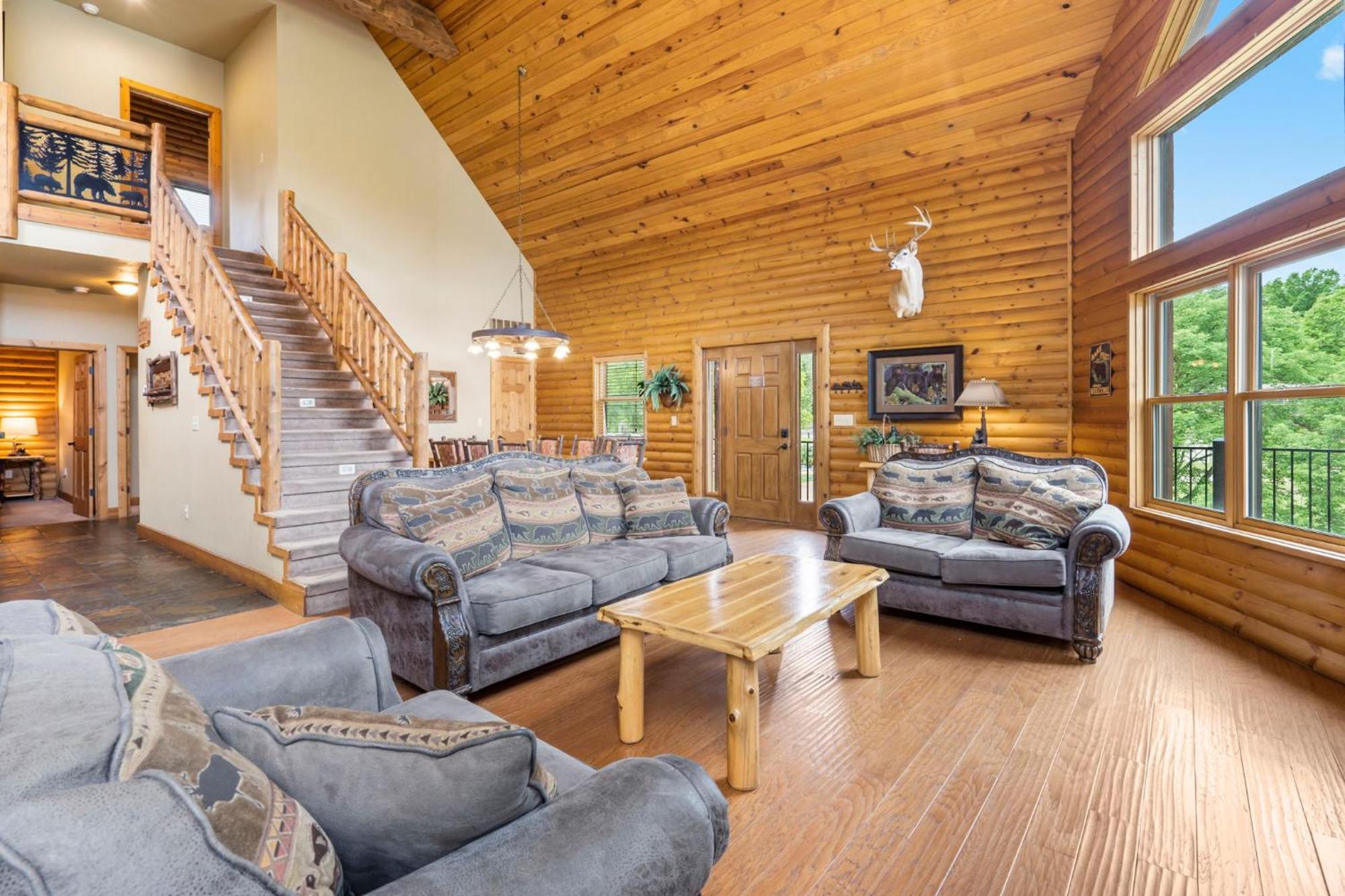 Lampe Luxury Lakefront Chalet Resort 2 Pools Free Amenities Dock Kayaks Waterslide מראה חיצוני תמונה